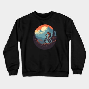 Cycling tourism Crewneck Sweatshirt